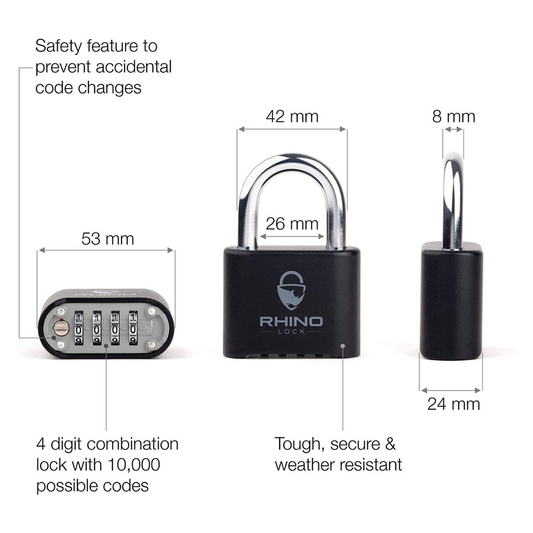 Rhino Lock Secure Padlock